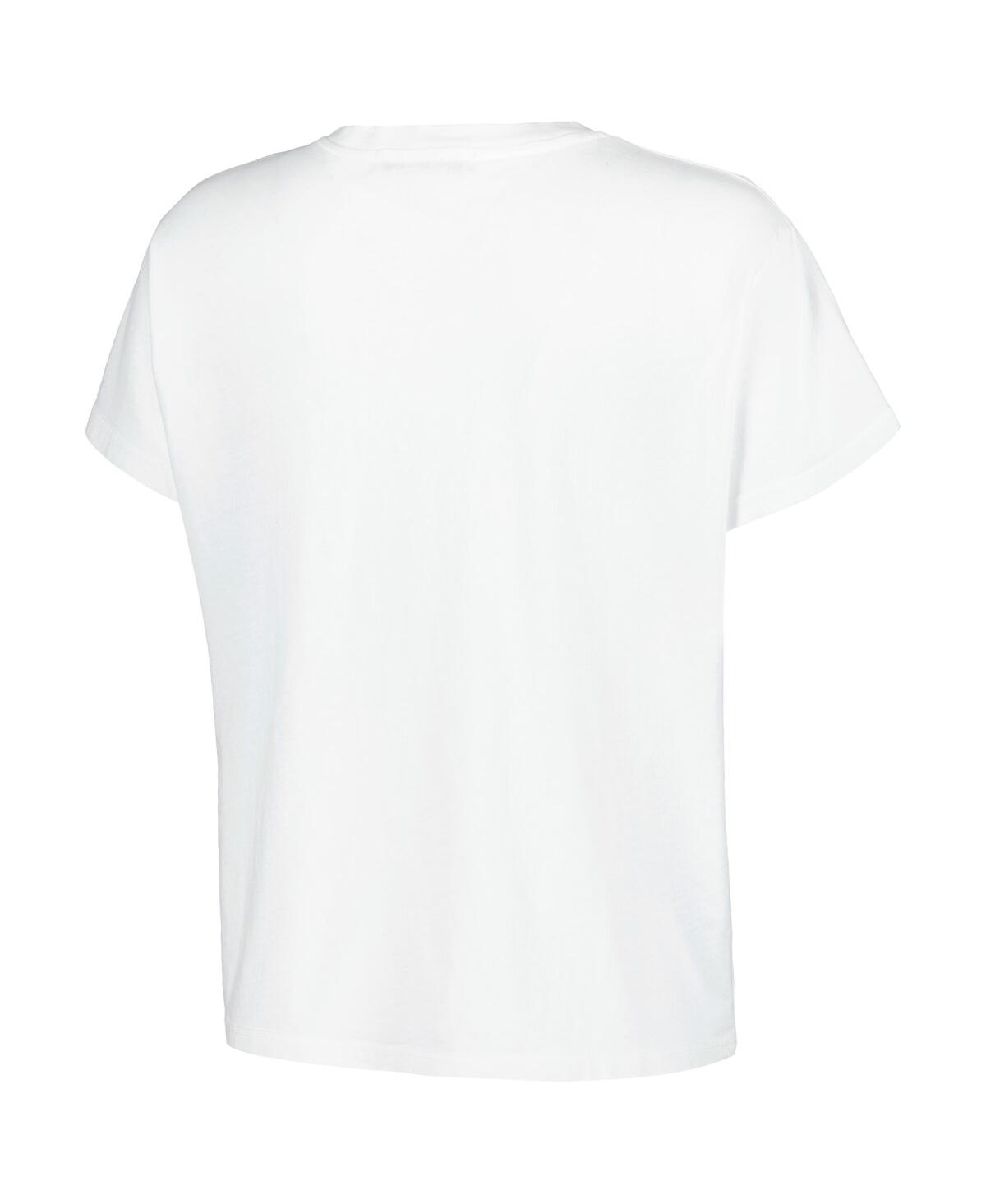 Daydreamer Women's White Rolling Stones Solo Graphic T-shirt In White