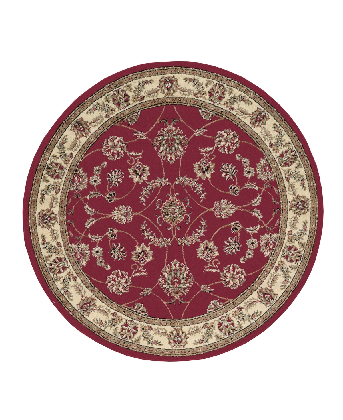 KM HOME CLOSEOUT! KM HOME PESARO 5'3"X5'3" ROUND AREA RUG 