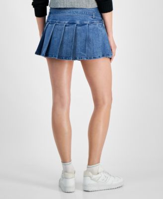 Madden Girl Juniors' Pleated Mini Skirt - Macy's