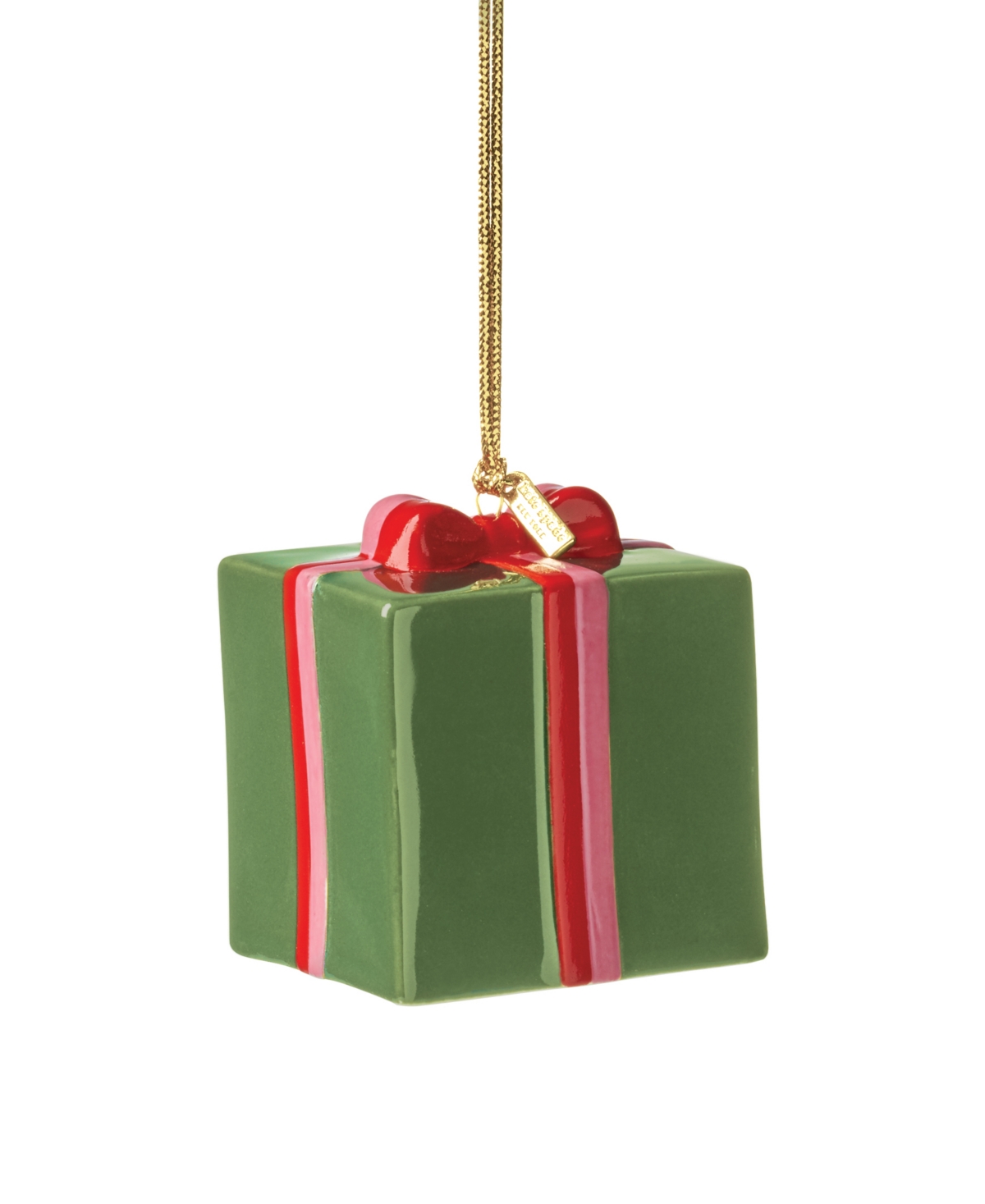 KATE SPADE BE JOLLY CHRISTMAS GIFT ORNAMENT 