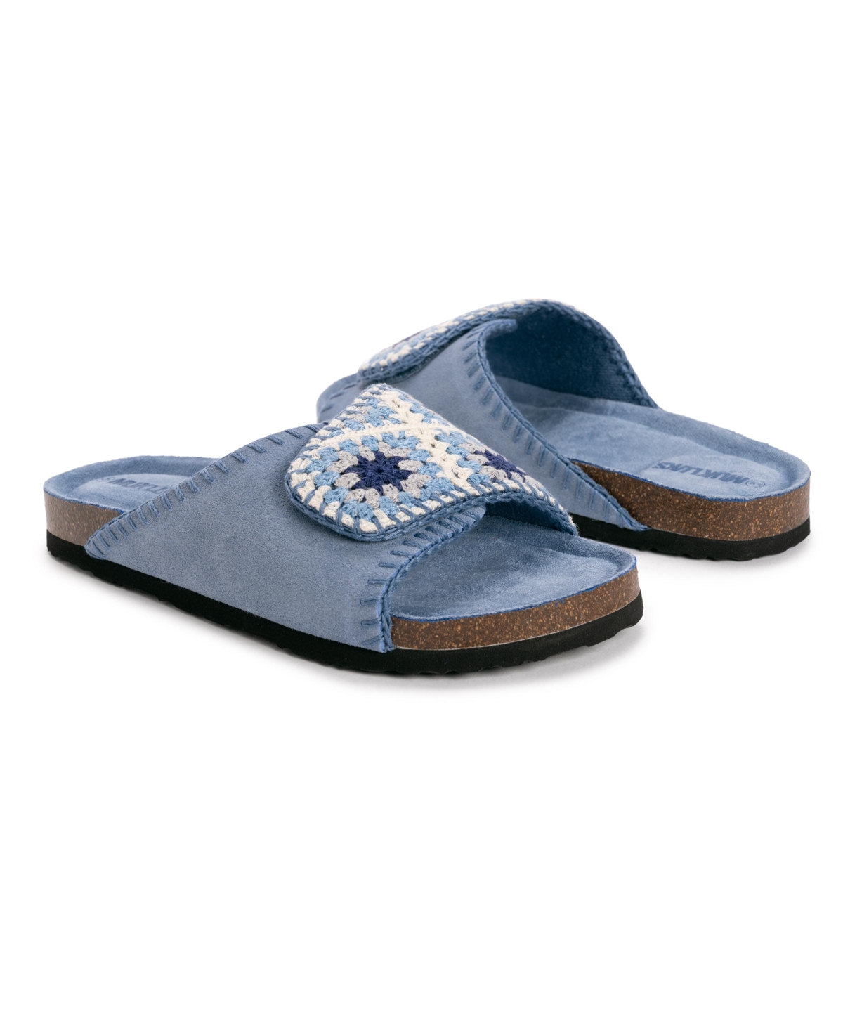 Muk Luks Women's Gigi Crochet Slide Sandal