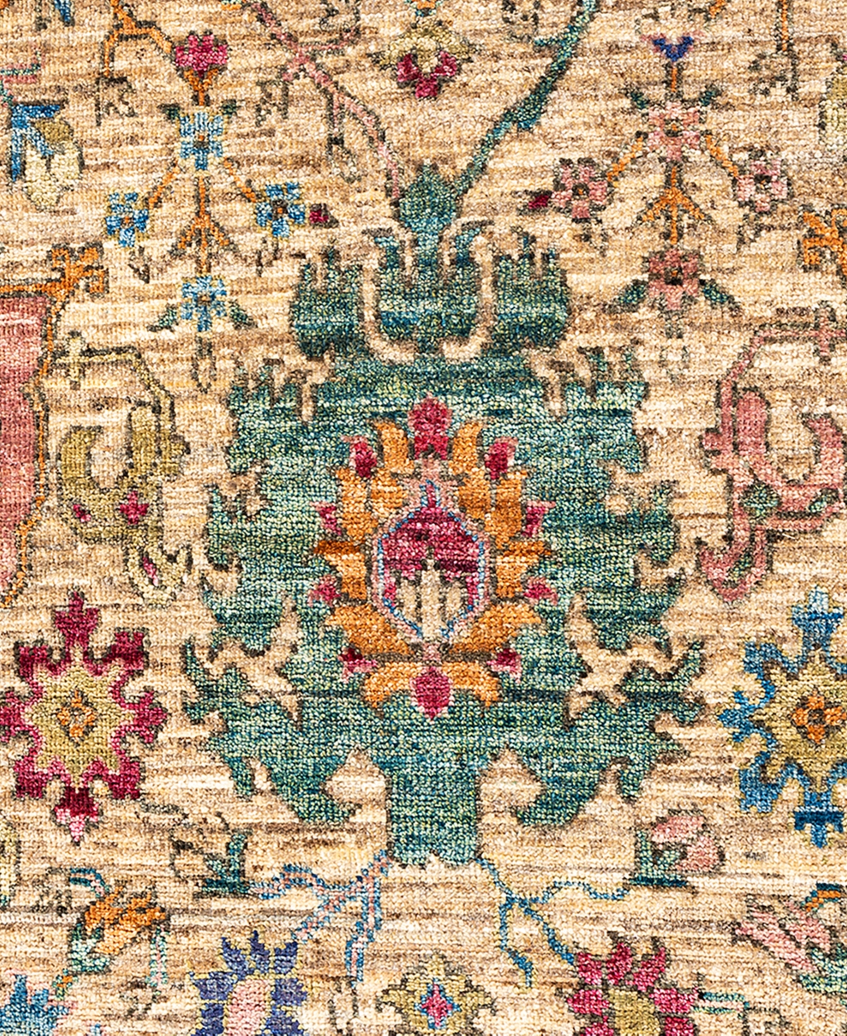 Adorn Hand Woven Rugs Serapi 6'5"x9'5" Area Rug In Beige