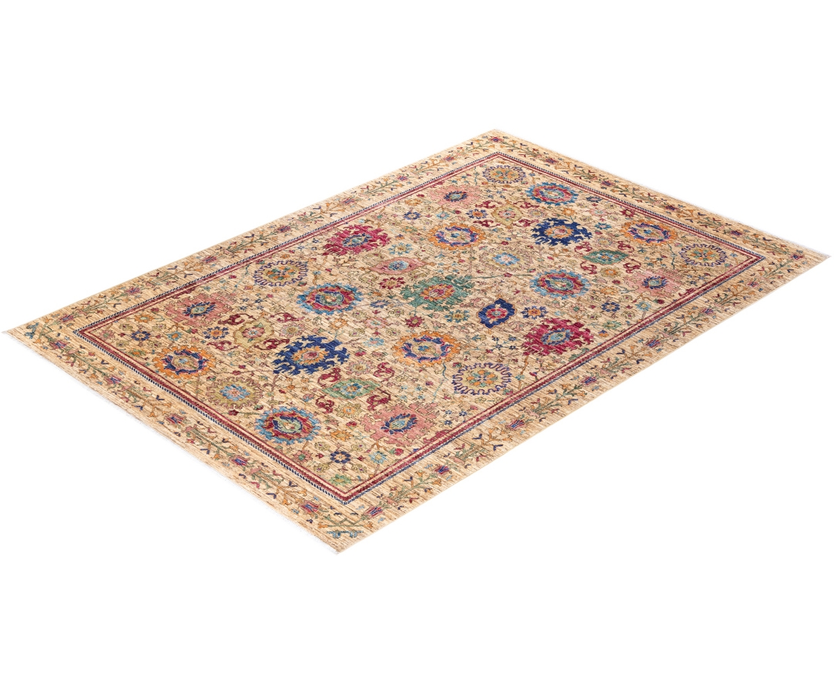 Adorn Hand Woven Rugs Serapi 6'5"x9'5" Area Rug In Beige