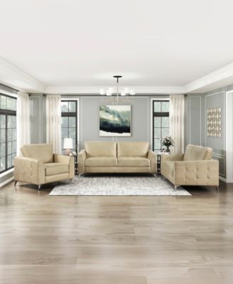 White Label Resonance 61" Love Seat