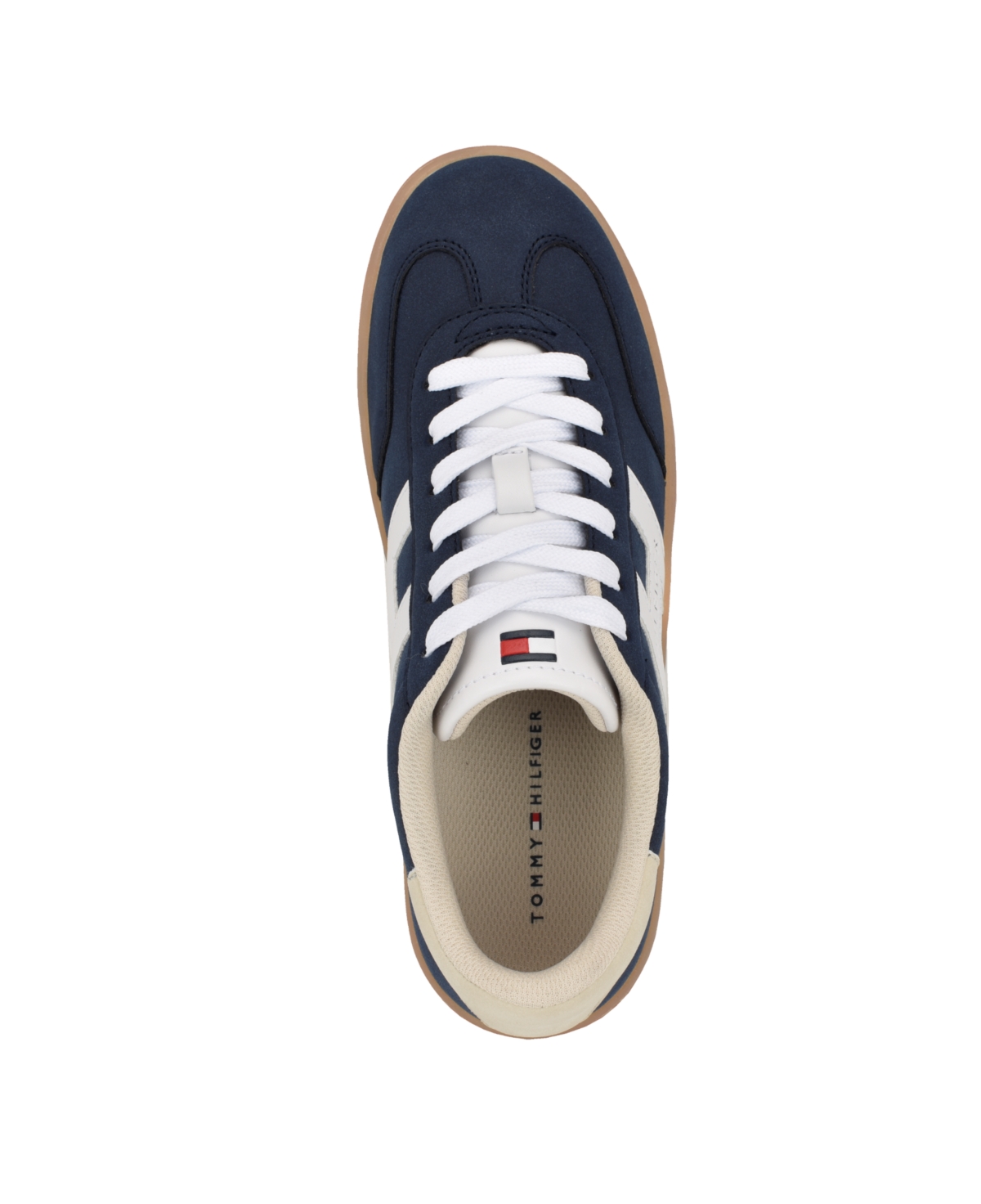 Tommy Hilfiger Women's Maisie Low Profile Lace-up Sneakers In Dark Blue