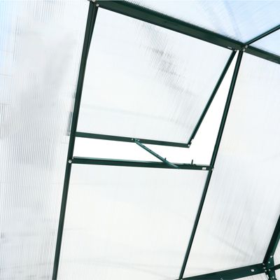 Premium Aluminum Greenhouse for Plant Growth & Ventilation