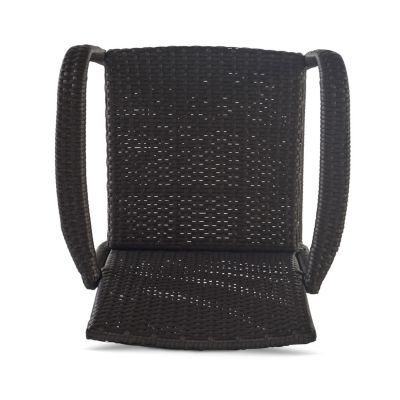 Streamdale Wicker Outdoor Barstools (Set of 2)