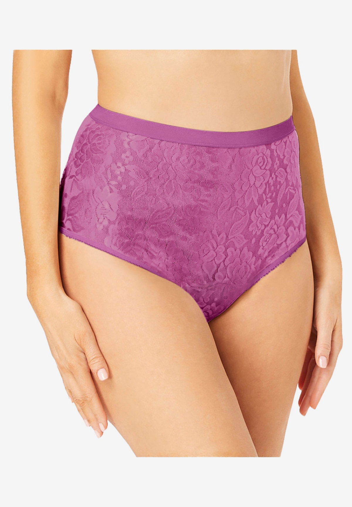 Comfort Choice Plus Lace Incontinence Brief 2-Pack