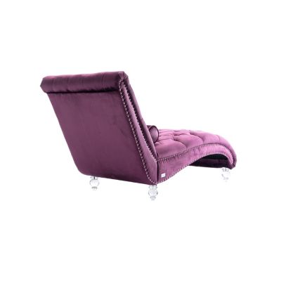 Streamdale Leisure Concubine Sofa With Acrylic Feet