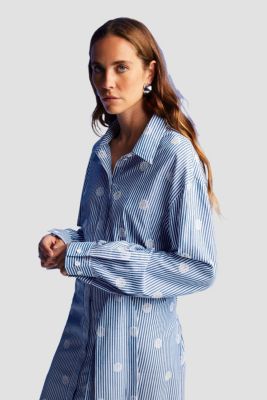 Women's Belted Shirt Dress