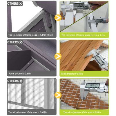 Streamdale 80" Waterproof PVC Coop - Bird, Chicken, Duck, Rabbit