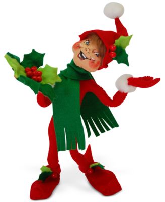Annalee - 12" Holly Berry Elf