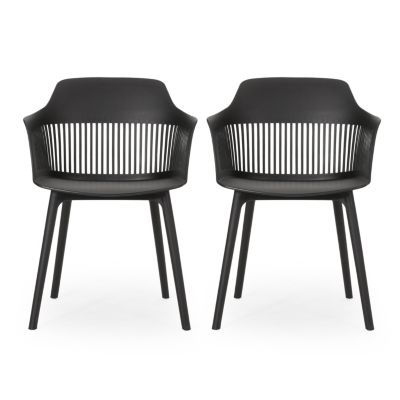  Durable and Stylish Plastic Outdoor Chair Set with Modern Vibe