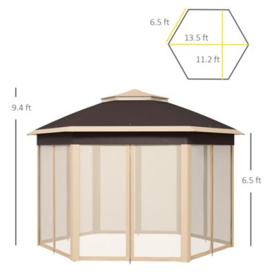 Foldable Pop-Up Gazebo with Carrying Bag for Outdoor Activities