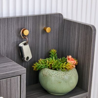 Streamdale Elegant Vine Shaped Shoe Cabinet Retro Charm for Your Porch