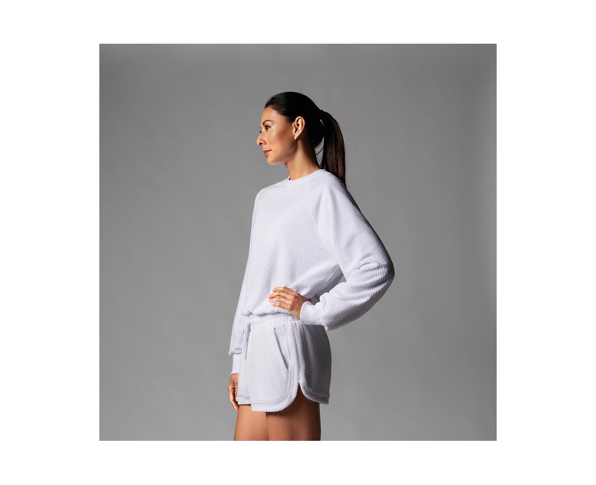 Tavi Women's Ease Crew Terry Sweatshirt