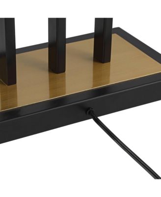 Acadia Modern Floor Lamp 71" Tall Black Warm Gold Metal 3-Light Frosted White Glass Globe Shades Decor for Living Room Reading House Bedroom Home Office House