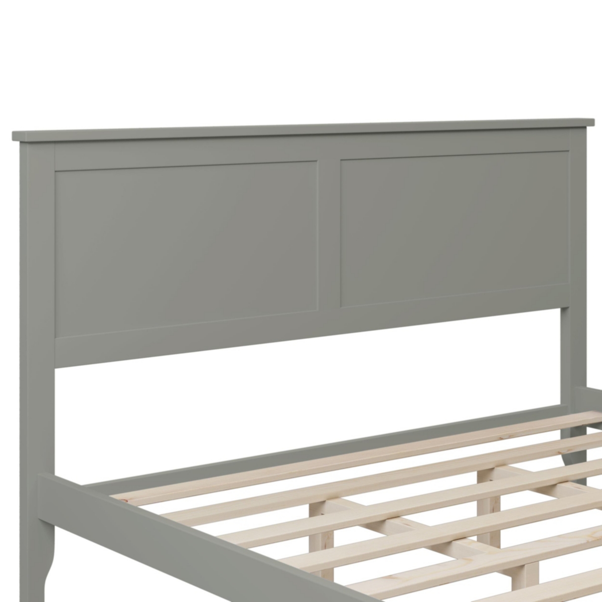 Streamdale Furniture Modern Solid Wood Platform Bed