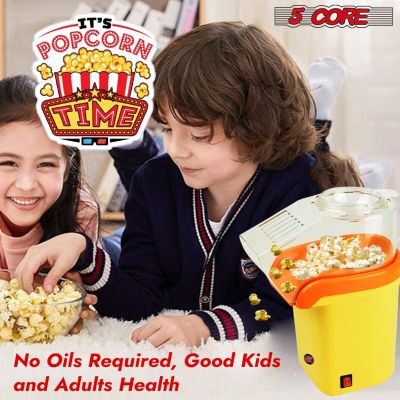 Popcorn Machine 16 Cup Capacity Hot Air Popper Mini Portable Tabletop Electric Pop Corn Maker Maquina Para Hacer Palomitas De Maiz For Home Movie Party - POP Y