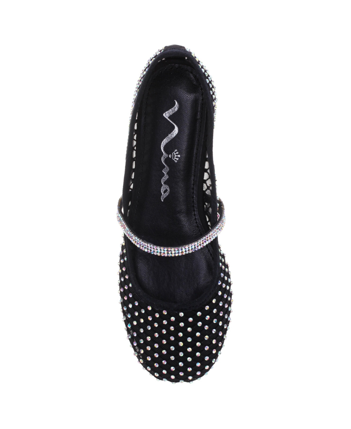 Nina Big Girls Jessa Fashion Ballet Flat In Black