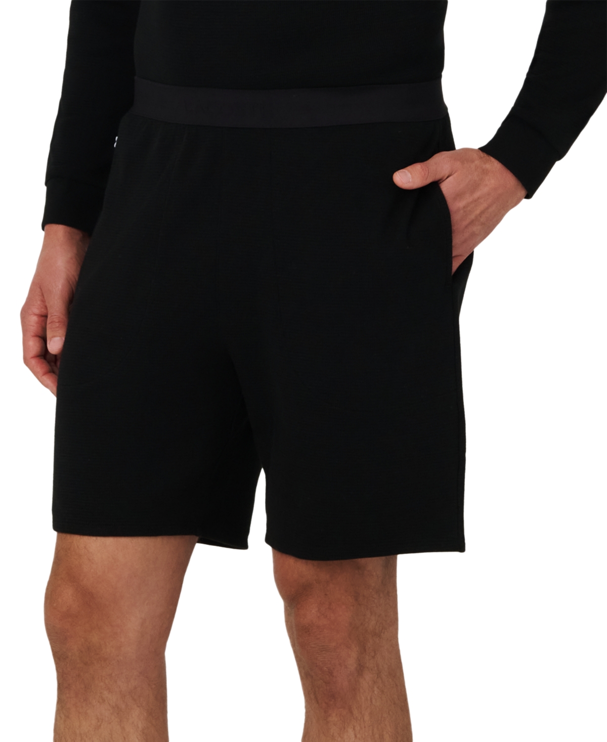 Lacoste Men's Thermal Pajama Shorts