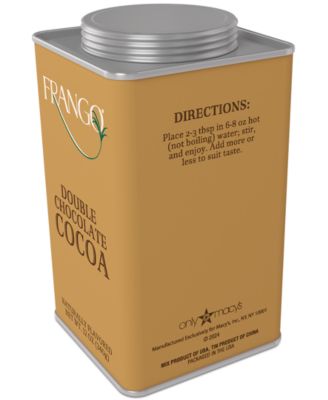 Frango Chocolate Double Chocolate Hot Cocoa Mix Tin, 12 oz. - Macy's