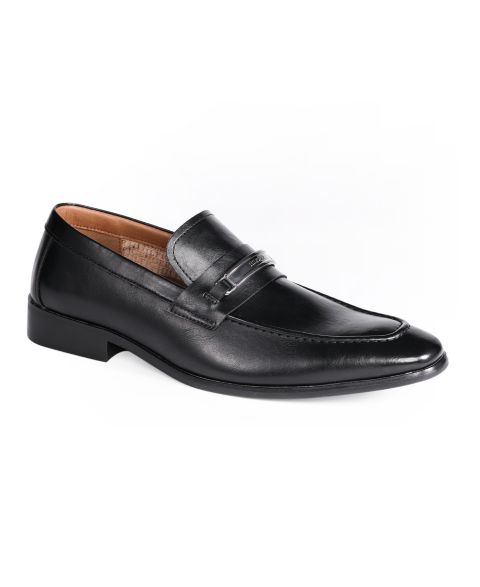 Мужские туфли Tommy Hilfiger Speer Slip On Dress Loafers, цвет: Чёрный