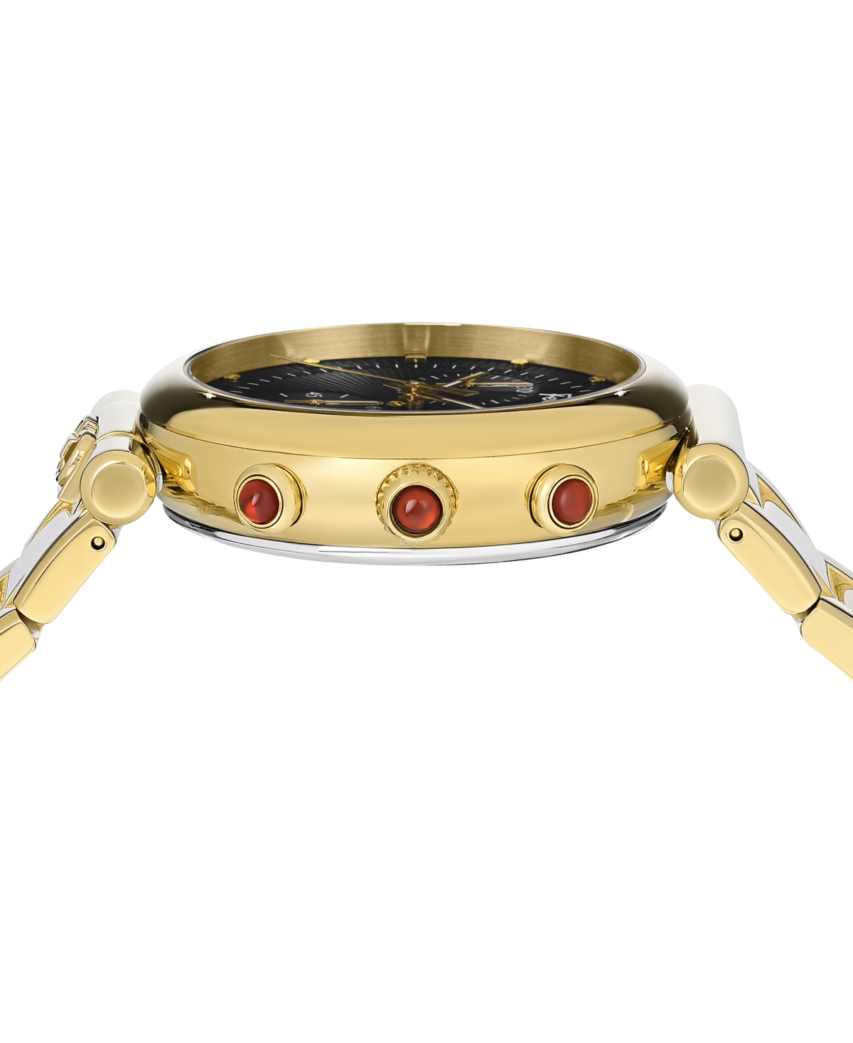 Ferragamo Women's Swiss Chronograph OraIon Plated Stainless Steel Bracelet Watch 40mm - Gold