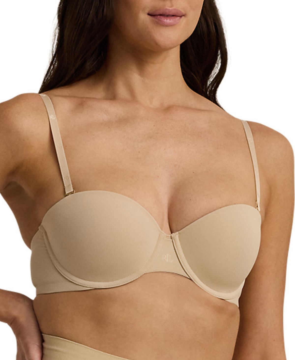 Lauren Ralph Lauren Women's Luxe Smoothing Convertible Strapless Bra