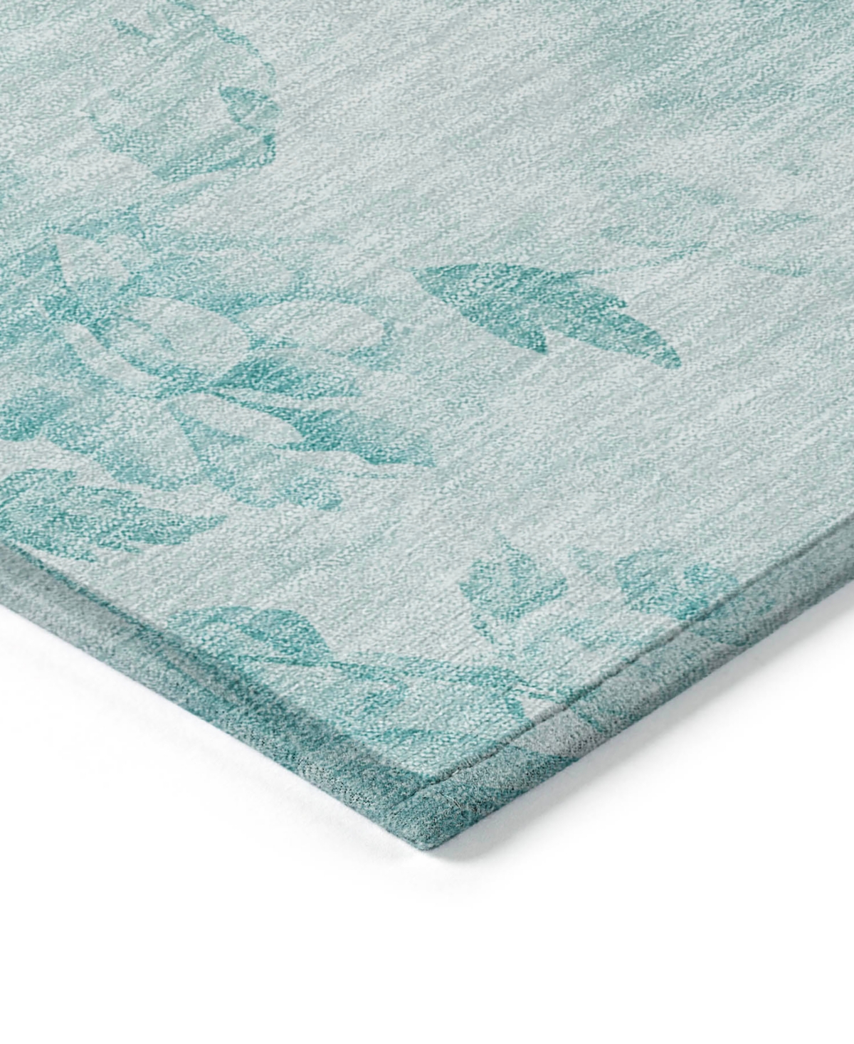 Addison Chantille Acn724 5'x7'6" Area Rug In Aqua
