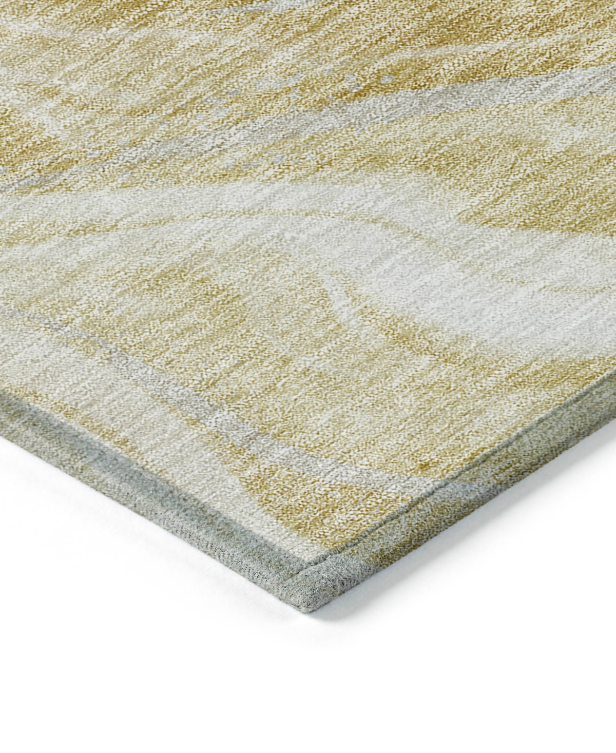 Addison Chantille Machine Washable Acn720 2'6"x3'10" Area Rug In Gold