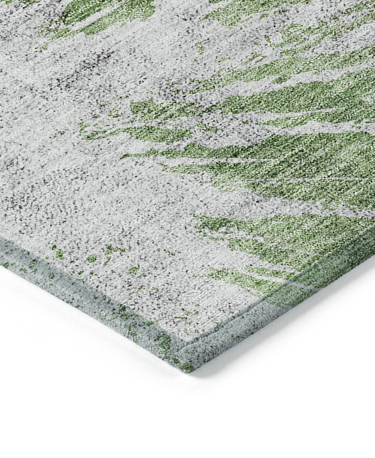 Addison Chantille Machine Washable Acn719 2'6"x3'10" Area Rug In Moss