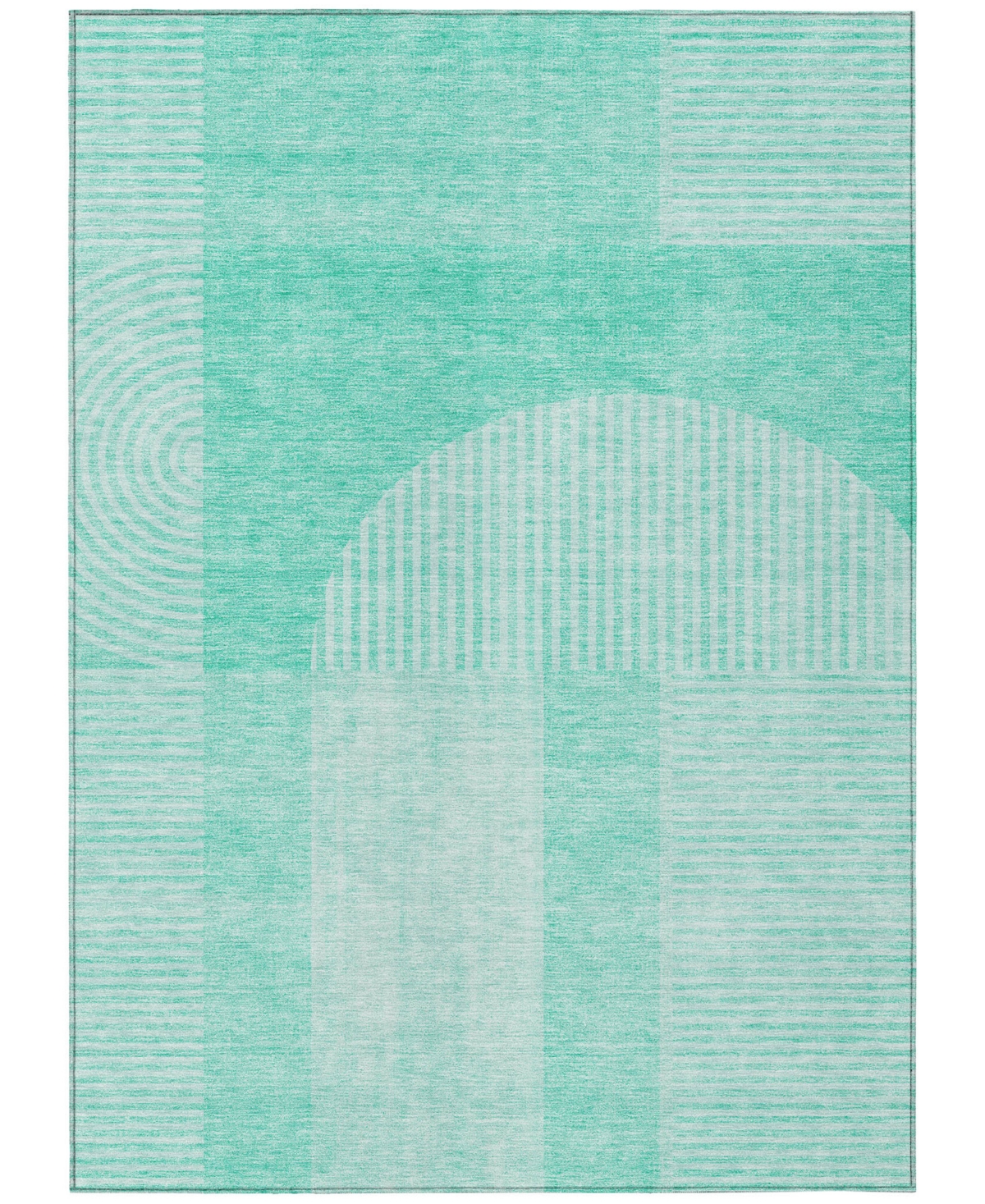 Addison Chantille Acn696 9'x12' Area Rug In Teal