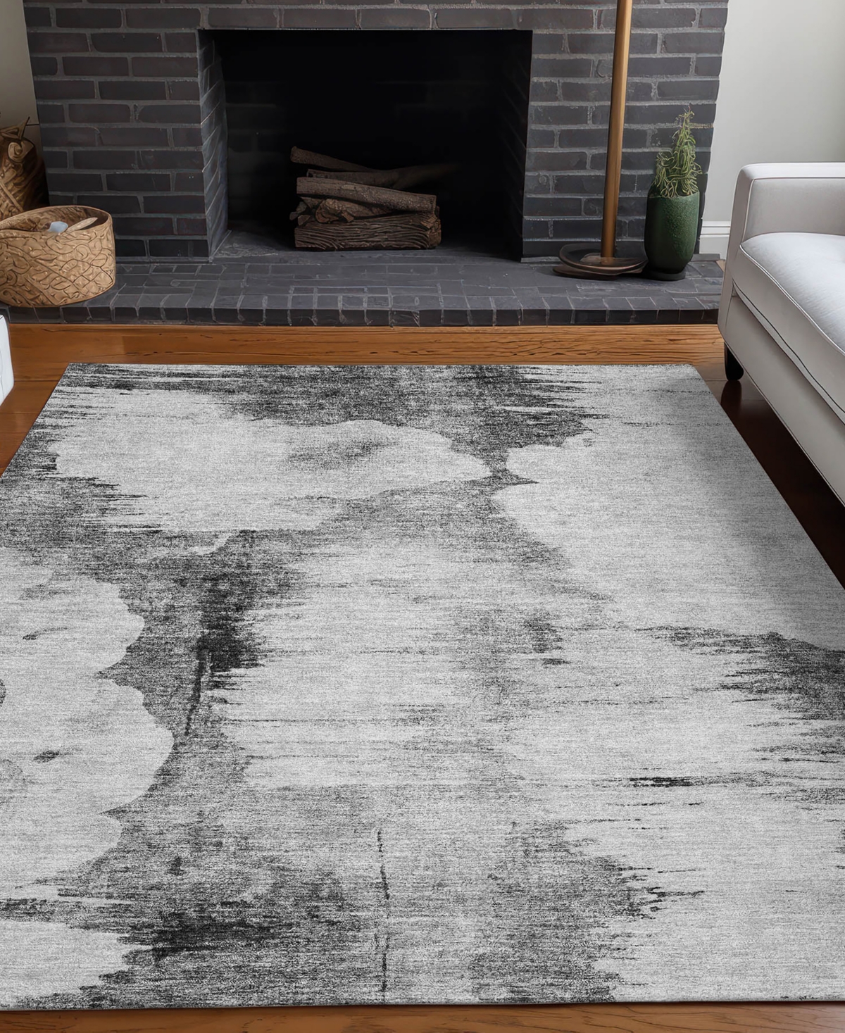 Addison Chantille Acn710 8'x10' Area Rug In Gray