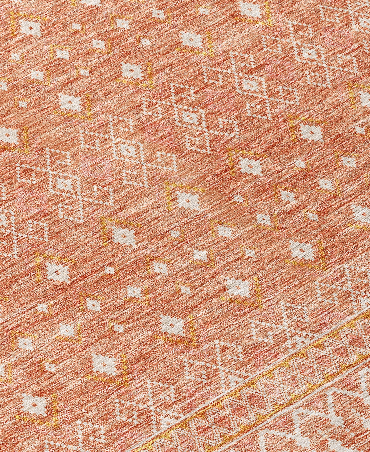 Addison Chantille Machine Washable Acn688 9'x12' Area Rug In Salmon