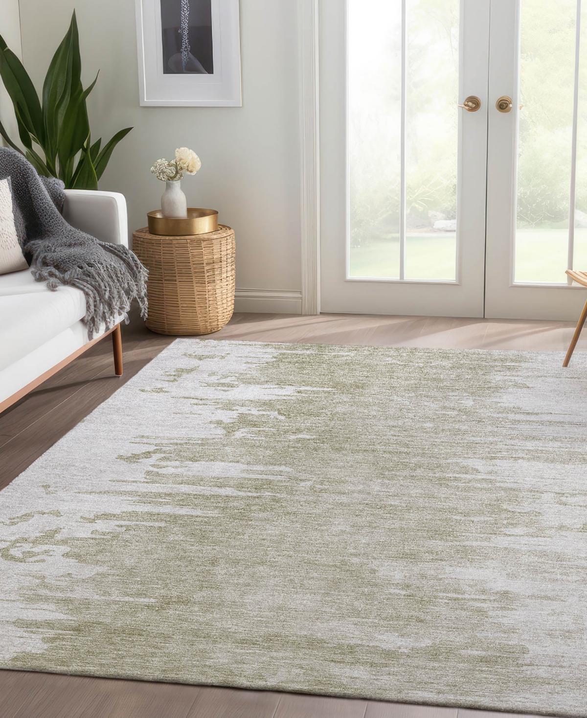 Addison Chantille Acn705 9'x12' Area Rug In Taupe