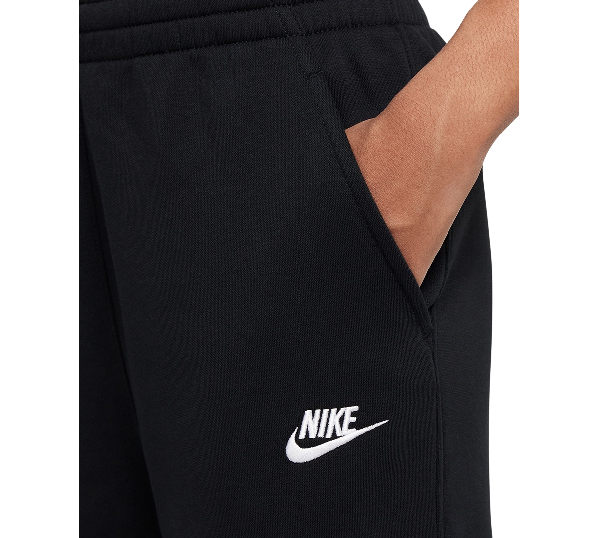 Nike Girls   Nsw Club Fleece Wl Pants In Black