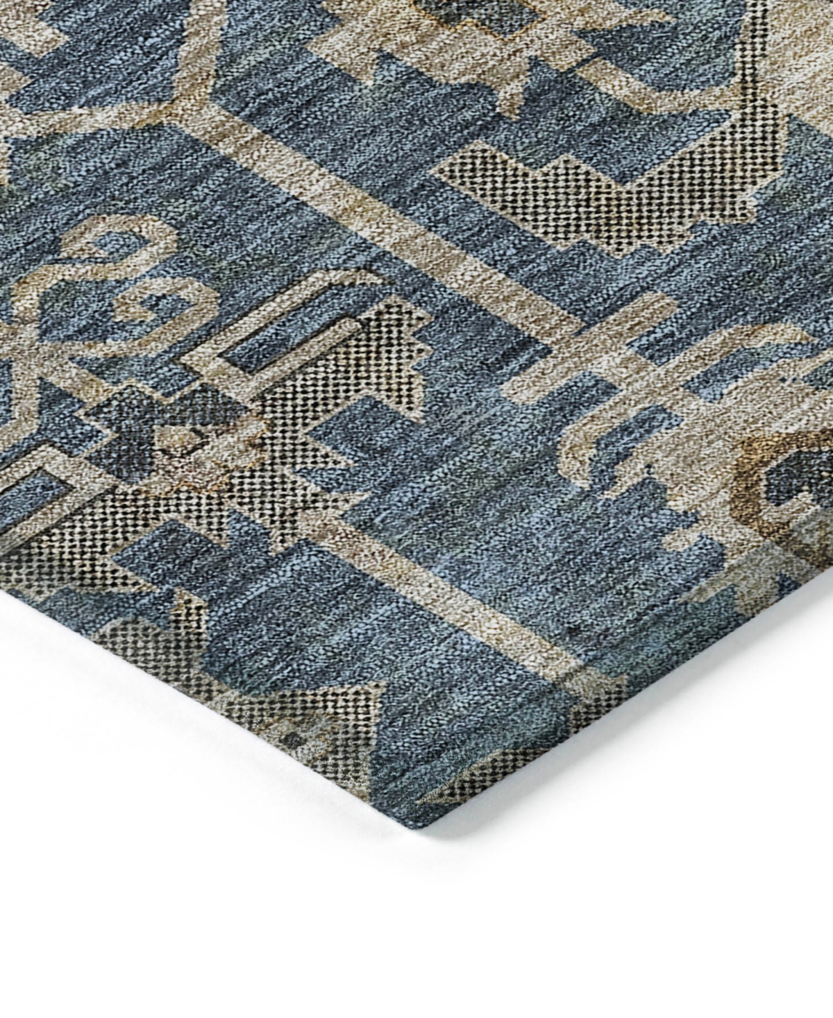 Addison Chantille Acn697 10'x14' Area Rug In Navy