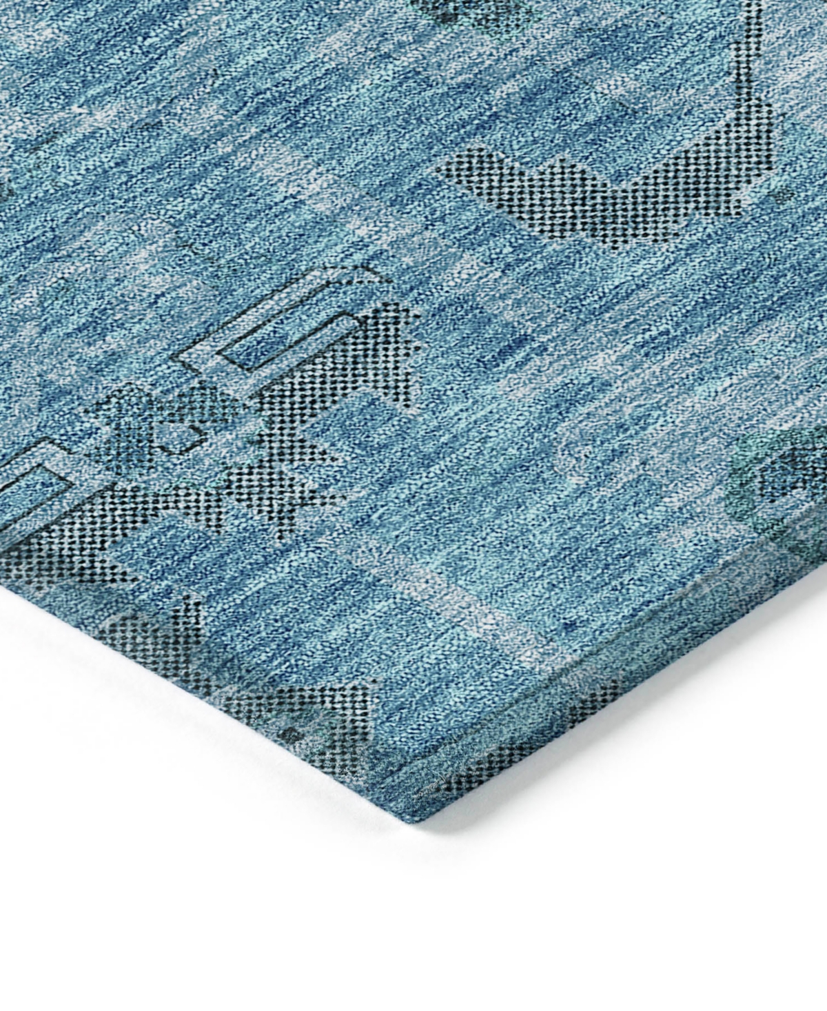 Addison Chantille Machine Washable Acn697 3'x5' Area Rug In Blue