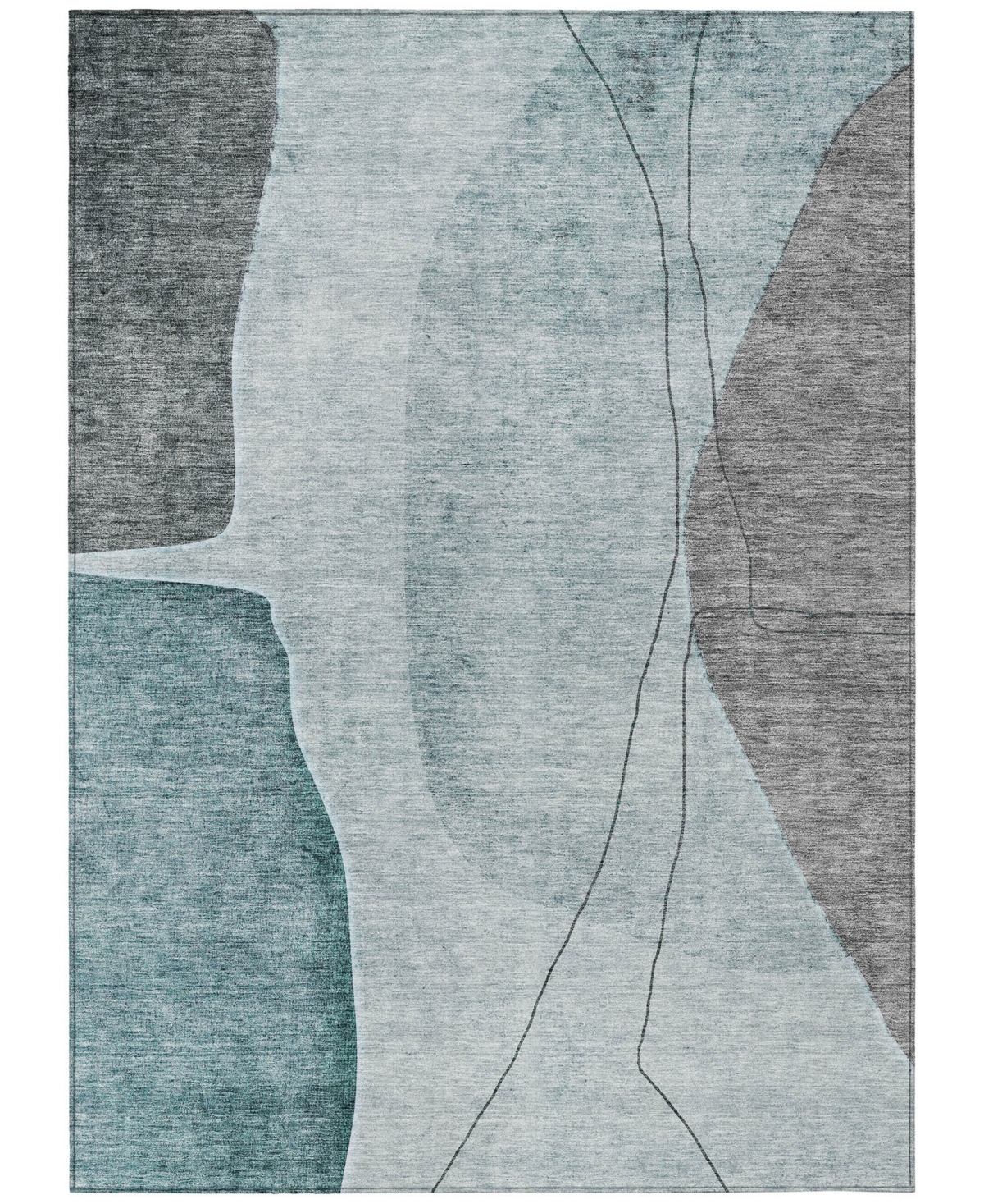 Addison Chantille Acn696 8'x10' Area Rug In Teal