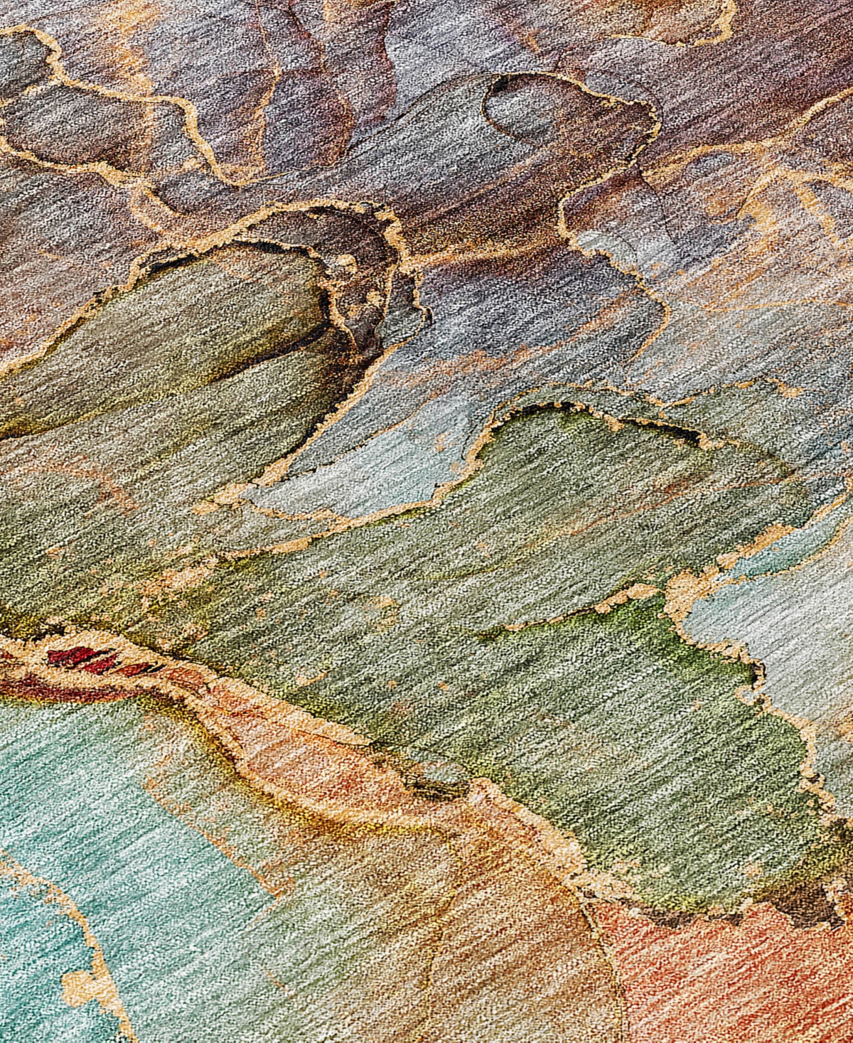 Addison Chantille Acn689 9'x12' Area Rug In Coral