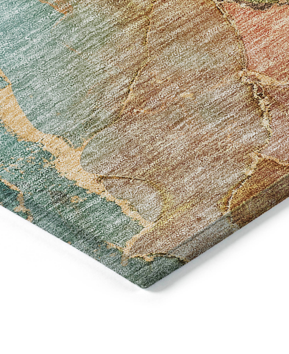 Addison Chantille Acn689 8'x10' Area Rug In Coral