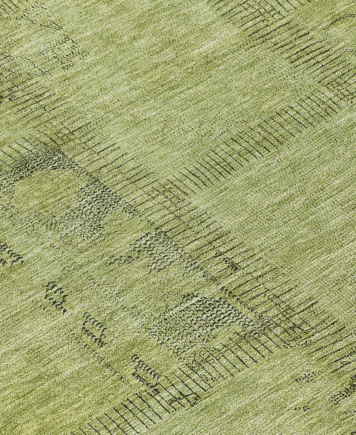 Addison Chantille Acn685 5'x7'6" Area Rug In Green