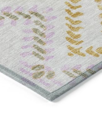 Addison Chantille Machine Washable Acn683 Area Rug Collection In Sand