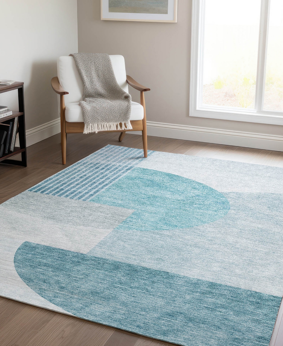 Addison Chantille Acn678 9'x12' Area Rug In Teal