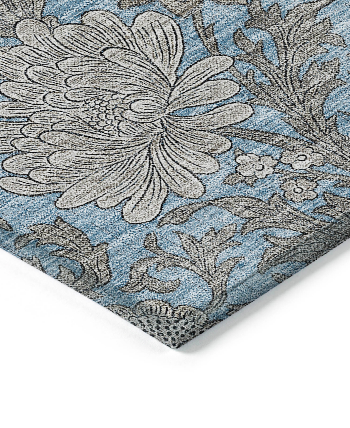 Addison Chantille Acn677 2'3"x7'6" Runner Area Rug In Blue