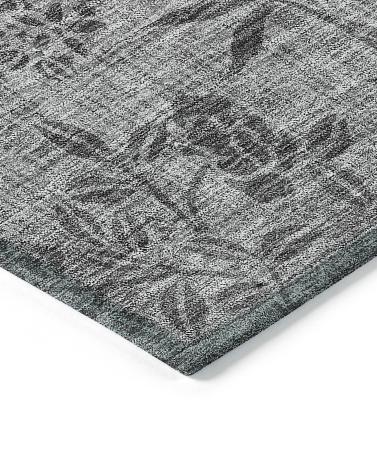 Addison Chantille Acn673 2'3"x7'6" Runner Area Rug In Gray