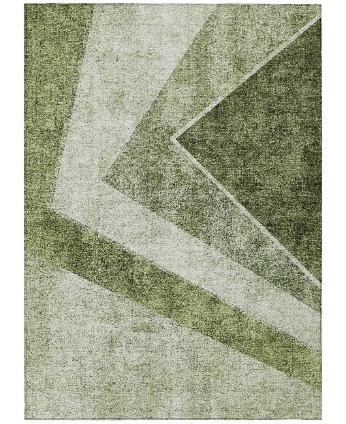 Addison Chantille Acn671 3'x5' Area Rug In Olive