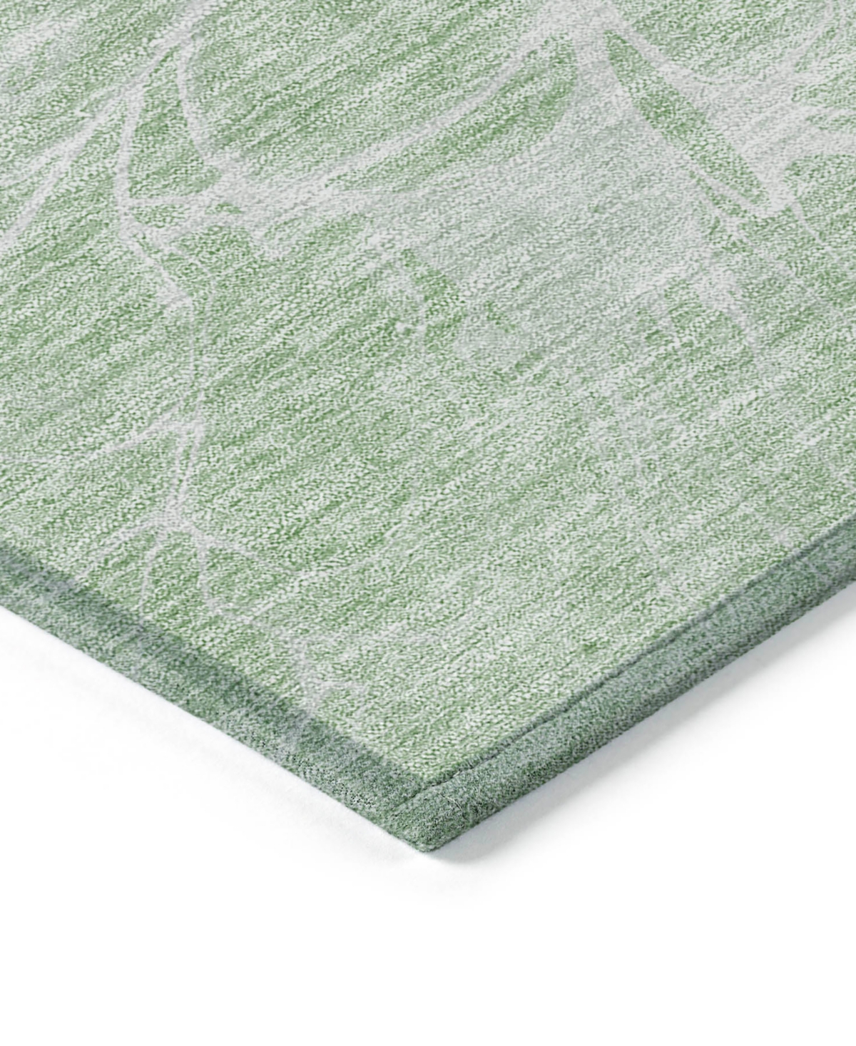 Addison Chantille Machine Washable Acn653 8'x10' Area Rug In Mint