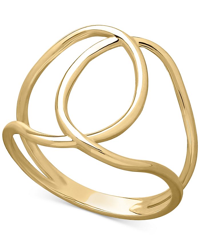 Italian Gold Openwork Ring in 14k Gold - Macy's